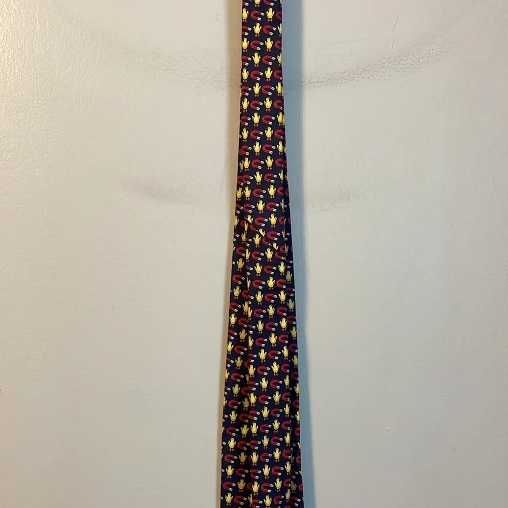 LazyJack Press Chick Magnet Silk Necktie Tie OS